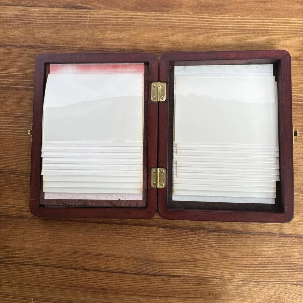 Burnes State Street Collection Wood 5x7 Photo Frame Album Holds 40 Photos